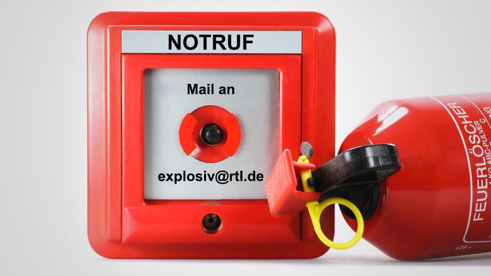 Sie brauchen dringend Hilfe? Mail an Explosiv