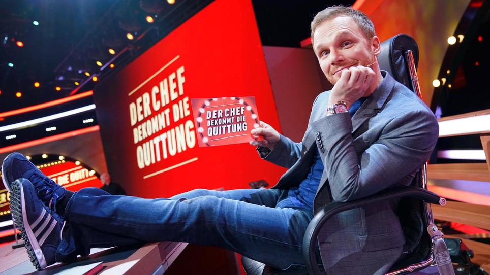 Die neue Show mit Ralf Schmitz: "Der Chef bekommt die Quittung" Die neue Show "Der Chef bekommt die Quittung" mit Ralf Schmitz