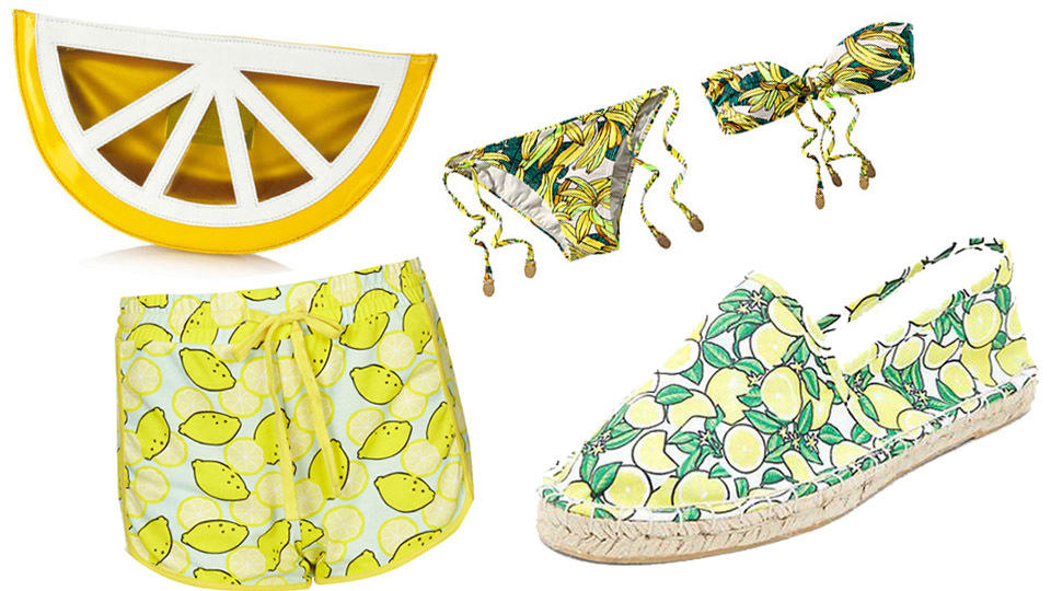 FZ Mode Ananas-Shirt, Melonentasche und Co.: Obst-Prints liegen im Trend FZ Mode Ananas-Shirt, Melonentasche und Co.: Obst-Prints liegen im Trend
