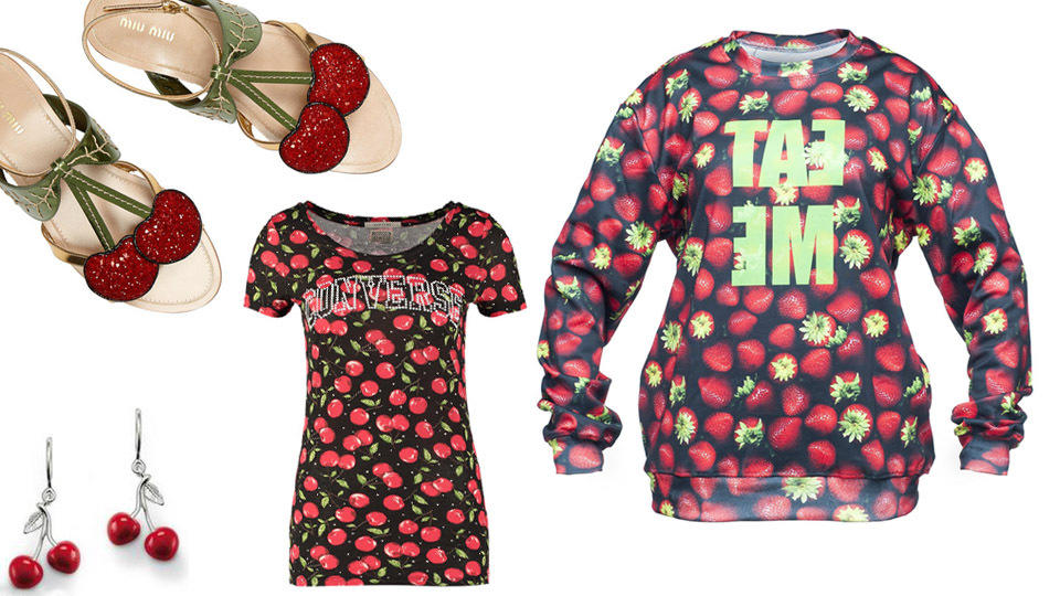 FZ Mode Ananas-Shirt, Melonentasche und Co.: Obst-Prints liegen im Trend FZ Mode Ananas-Shirt, Melonentasche und Co.: Obst-Prints liegen im Trend