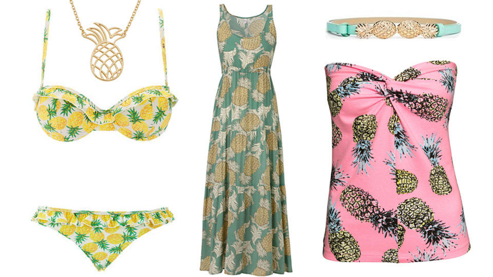 FZ Mode Ananas-Shirt, Melonentasche und Co.: Obst-Prints liegen im Trend FZ Mode Ananas-Shirt, Melonentasche und Co.: Obst-Prints liegen im Trend