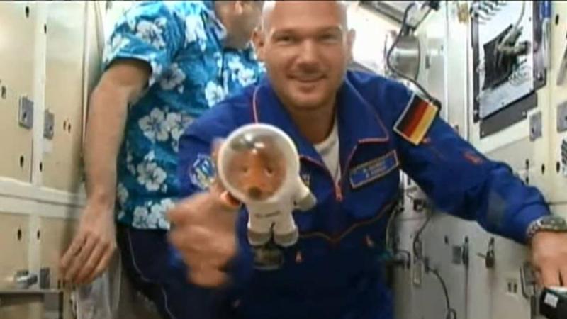 Astronaut Gerst in der ISS angekommen Ankunft in der ISS