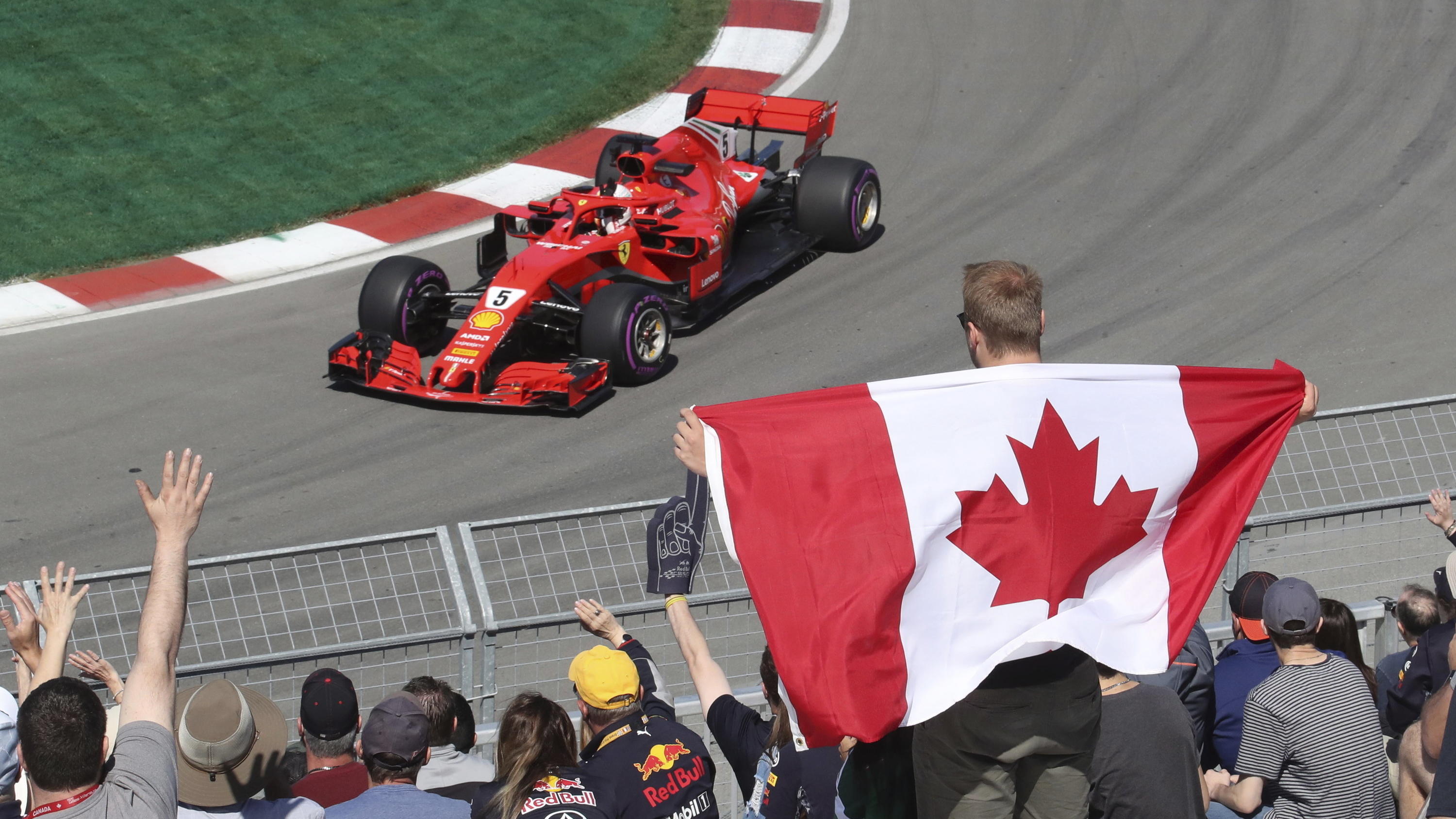 Formel 1: Max Verstappen und Lewis Hamilton glänzen beim Training für den GP von Kanada Kommt auf der Ile Notre Dame noch nicht in Schwung: Sebastian Vettel