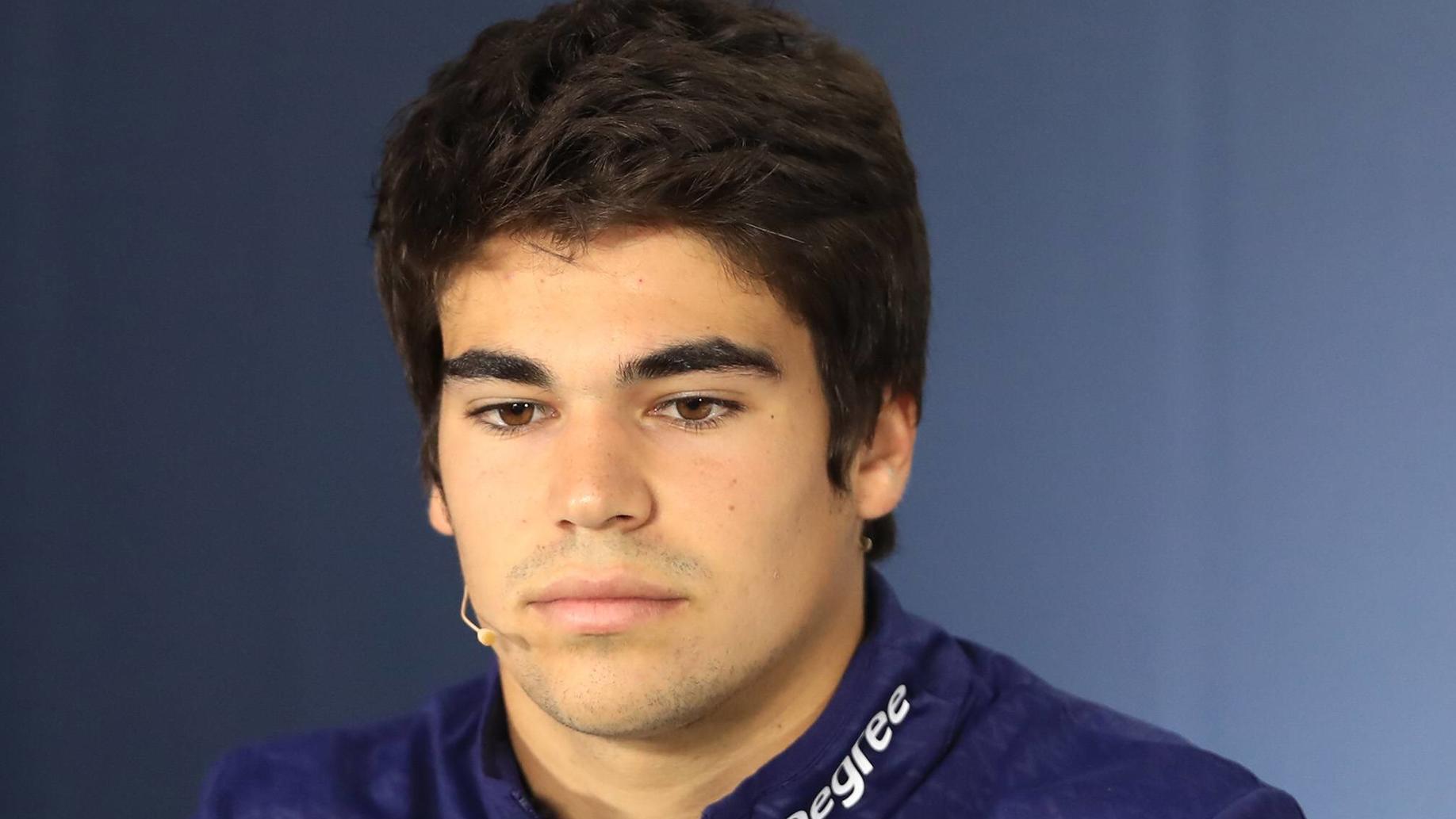 Papa zahlt, Sohn fährt: Pilot Lance Stroll hält Williams am Leben 7th June 2018, Circuit Gilles-Villeneuve, Montreal, Canada; Canadian Formula One Grand Prix, driver arrivals and press conference PK Pressekonferenz Williams Martini Racing, Lance Stroll PUBLICATIONxINxGERxSUIxAUTxHUNxSWExNORxDENxFINxONLY ActionPlus1