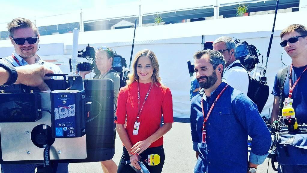 Formel 1: Rekordquote für RTL beim Kanada-GP in Montreal RTL-Team um Moderatorin Anna Fleischhauer