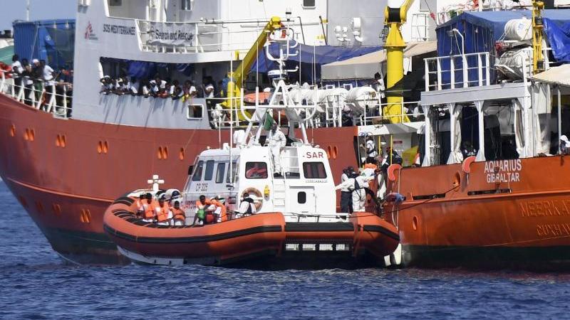 Italien verschärft Gangart gegen Rettungsschiff "Aquarius" «Aquarius»