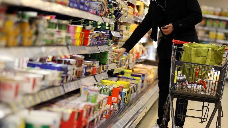 Inflation wieder auf über zwei Prozent gestiegen Supermarkt