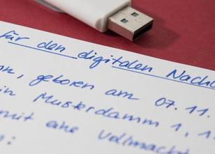 Mit dem eigenen Nachlass beschäftigen sich die meisten nur ungern. Doch das... weiterlesen