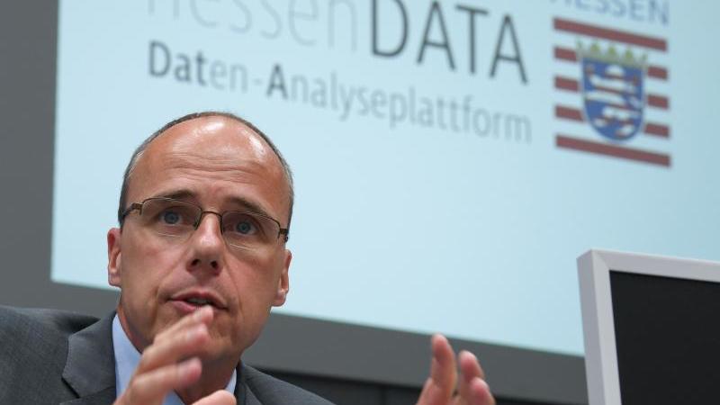 Innenminister verteidigt neue Analysesoftware der Polizei Peter Beuth (CDU)