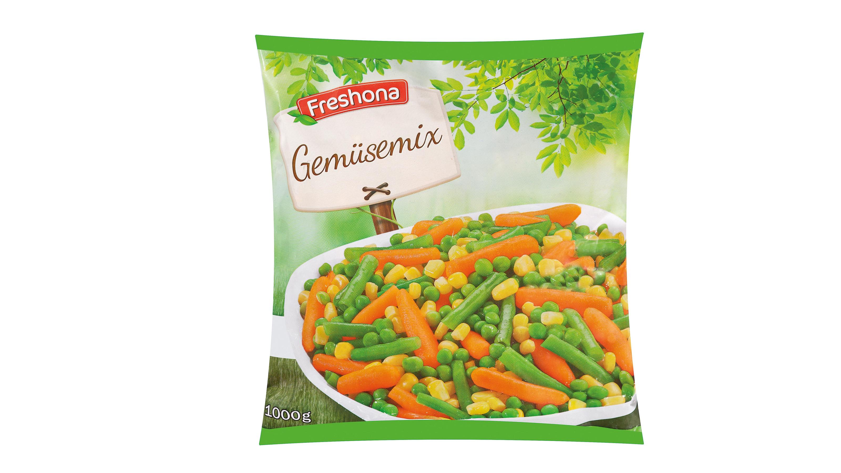 Listerien-Gefahr: Lidl ruft TK-Gemüse zurück Lidl ruft das Produkt "Freshona Gemüsemix, 1000 g zurück. Der Hersteller des Tiefkühlgemüses wies auf die Gefahr einer Verunreinigung durch Listerien hin.