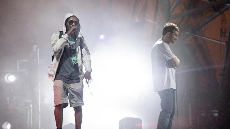 Gorillaz-Sänger geht es wieder besser Festival in Roskilde