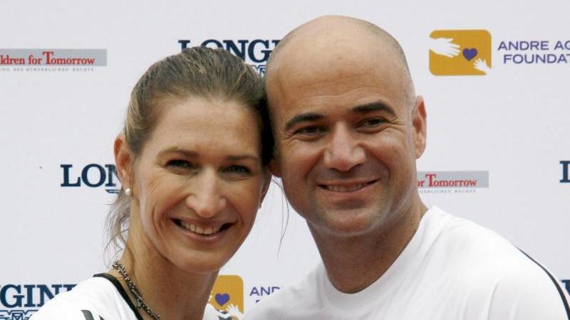 Agassi ist die Fußball-WM nach Deutschland-Aus egal Steffi Graf & Andre Agassi