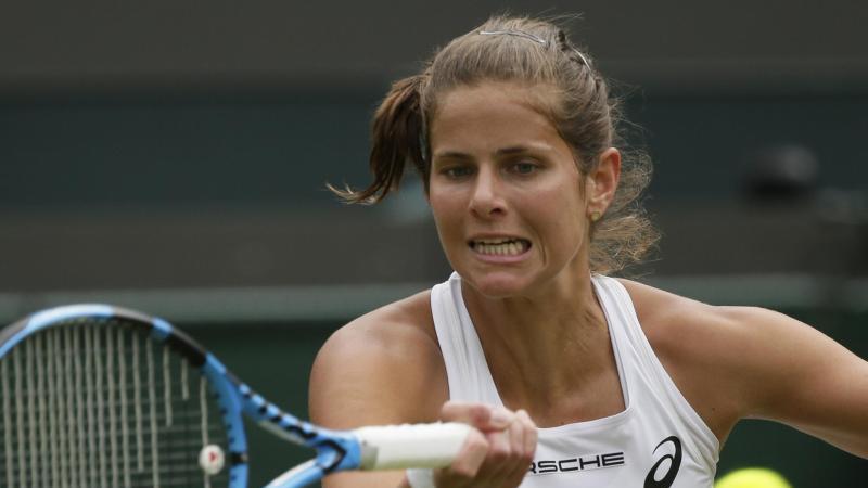 Görges und Kerber in Wimbledon mit Final-Chance Julia Görges