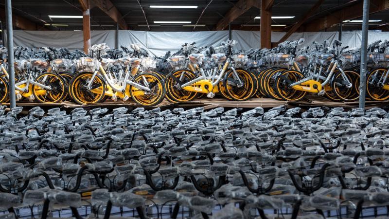 Leihräder-Probleme in Innenstädten - Obike abgetaucht Leihfahrrad-Anbieter Obike