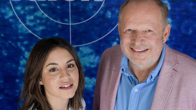 "Tatort": Milberg und seine "Neue" Bagriacik wollen Harmonie Almila Bagriacik und Axel Milberg