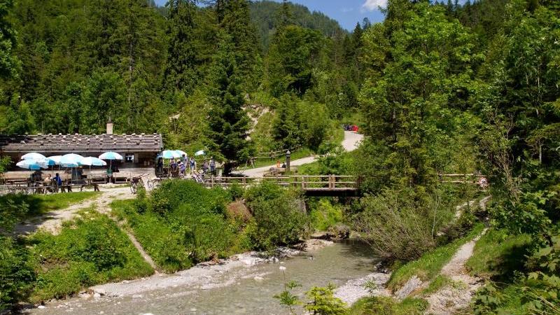 Kreuth ist viertes deutsches Bergsteigerdorf Berghütte "Siebenhütten"