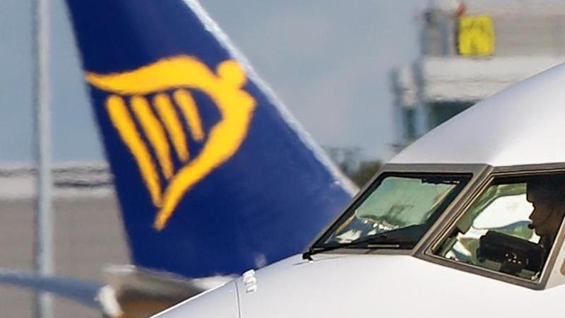 Bislang keine Ryanair-Flüge in Stuttgart abgesagt Ryanair-Maschine