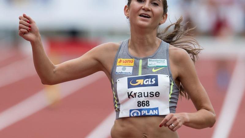 Gesa Krause im EM-Finale über 3000 Meter Hindernis Gesa Krause