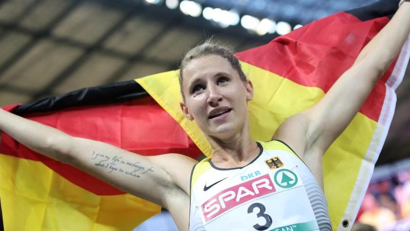 Unfall von Teamkolleginnen: Schäfer teilt Siebenkampf-Bronze EM-Bronze