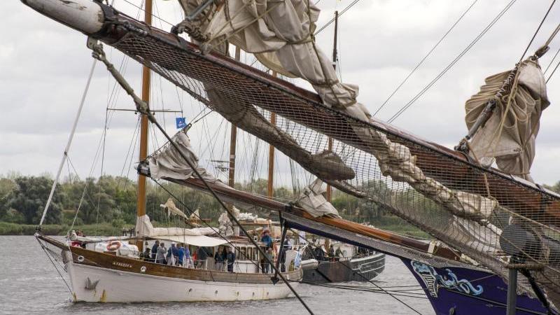 28. Hanse Sail wird fortgesetzt: Business meets Hanse Sail Traditionssegler bei der Hanse Sail