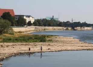 Die Elbe kratzt in Magdeburg an ihrem Niedrigwasser-Rekord. Am Pegel Stromb... weiterlesen