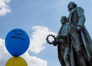Ein Straßenfest eröffnet traditionell das Kunstfest Weimar. Das Eröffnungss... weiterlesen