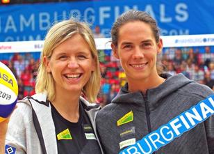 Die Olympiasiegerinnen Laura Ludwig und Kira Walkenhorst möchten zum Start ... weiterlesen