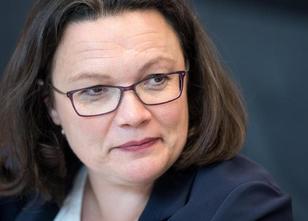 SPD-Chefin Andrea Nahles hat deutsche Hilfe für die wirtschaftlich in Bedrä... weiterlesen