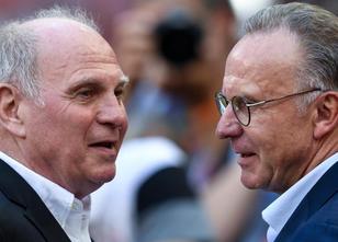 Präsident Uli Hoeneß und Vorstandschef Karl-Heinz Rummenigge werden ihre Fü... weiterlesen