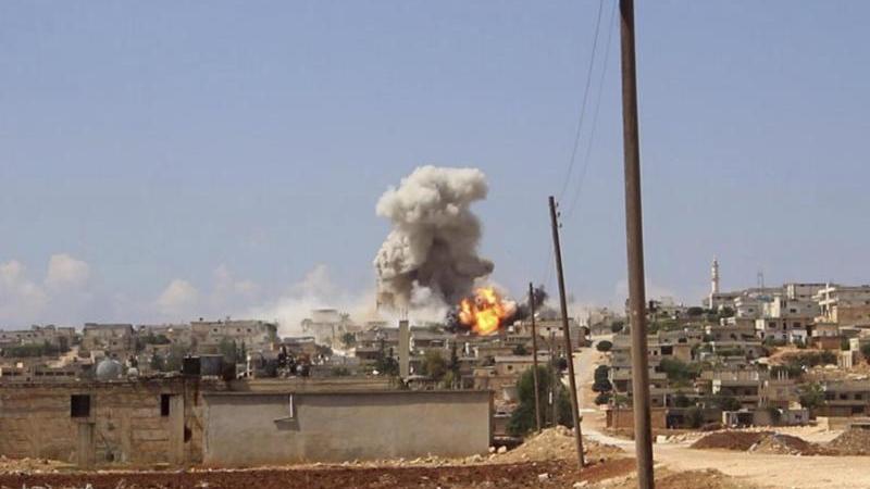 Koalition streitet über möglichen Syrien-Einsatz Luftangriff bei Idlib