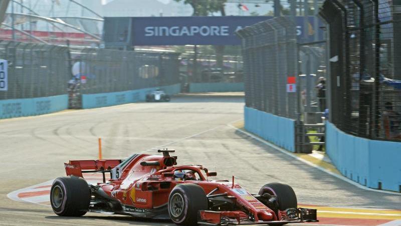 Pech für Vettel: Vorzeitiges Trainings-Aus in Singapur Training