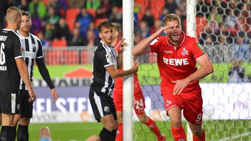 Köln und St. Pauli feiern Auswärtssiege SV Sandhausen - 1. FC Köln