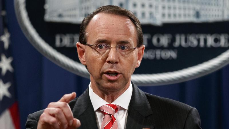 Vize-Justizminister: Kein Vorschlag zum Abhören von Trump Rod Rosenstein