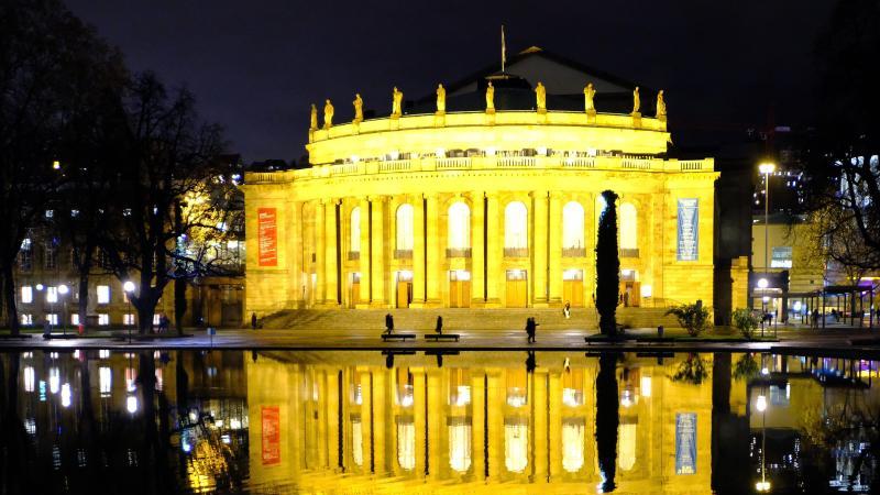 Städteranking: Stuttgart erneut Kulturhauptstadt Nummer 1 Opernhaus in Stuttgart