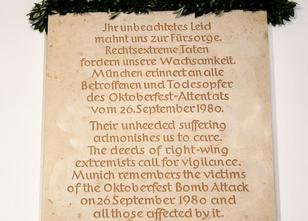 Zum 38. Jahrestag des rechtsextremen Oktoberfestattentats wollen heute Ange... weiterlesen