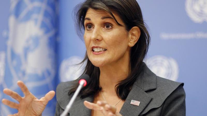 Trumps UN-Botschafterin Nikki Haley kündigt Rücktritt an Nikki Haley
