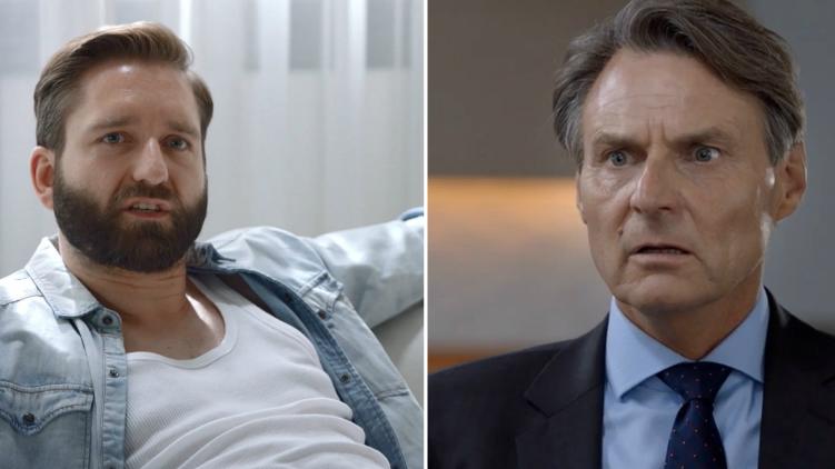 GZSZ: Schock für Jo Gerner! Plötzlich steht sein Entführer Sacha Keller wieder vor ihm GZSZ: Und plötzlich steht Keller wieder vor Gerner.