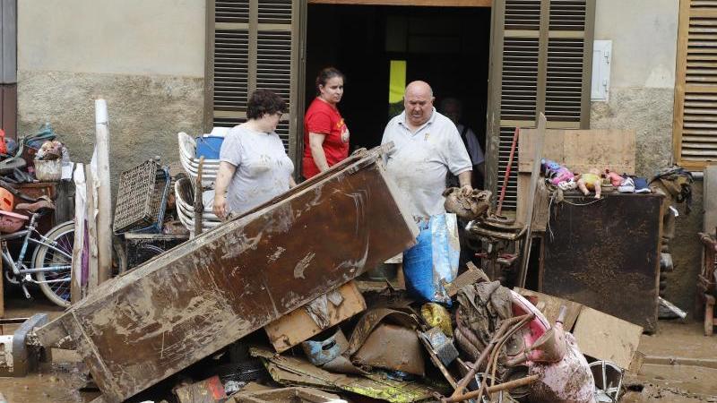 Tote und Chaos bei Unwetter auf Mallorca Trümmerberg