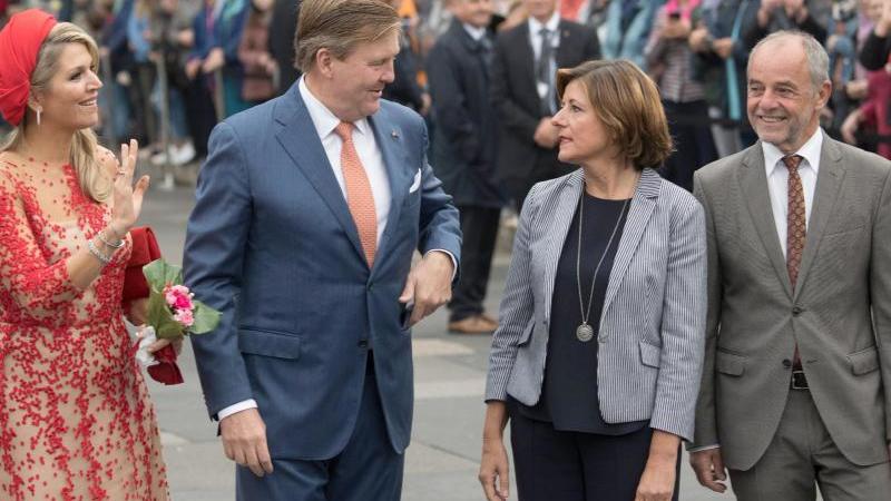 Dreyer "sehr zufrieden" mit Besuch des Königspaars Niederländisches Königspaar in Deutschland