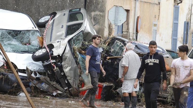Drei Deutsche bei Mallorca-Unwetter gestorben Unwetter auf Mallorca