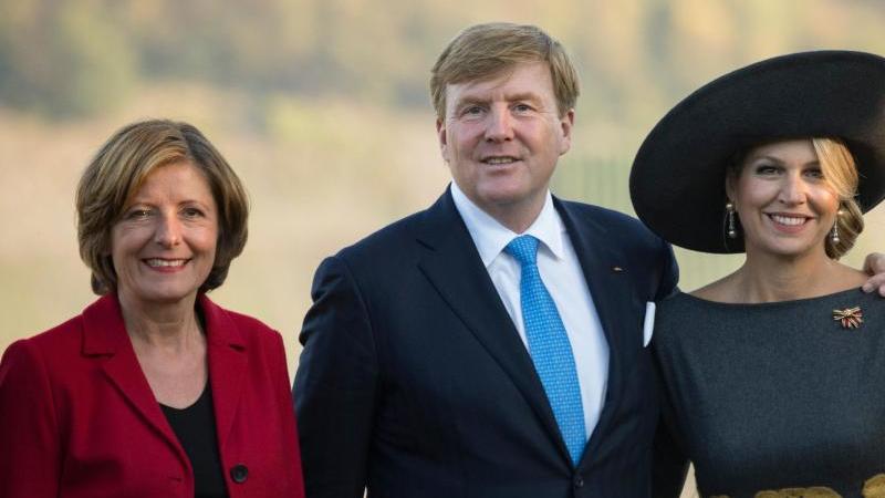 Dreyer zufrieden mit royalem Besuch aus den Niederlanden Malu Dreyer mit Königspaar