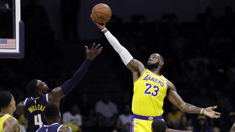LeBron James betritt Riesenbühne LA «King» James