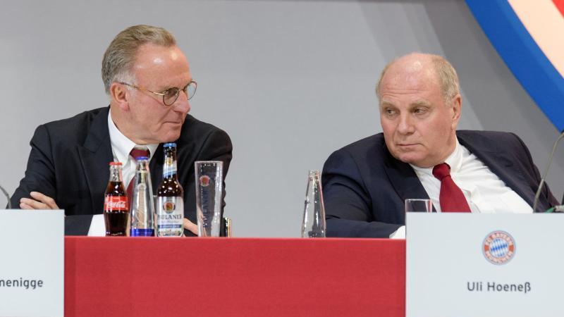 Heftige FCB-Medienschelte: "Geht's eigentlich noch?" Rummenigge und Hoeneß