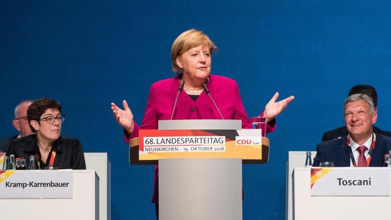 Merkel warnt vor Nationalismus: "Wehret den Anfängen" Bundeskanzlerin Angela Merkel