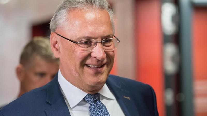 Bayern verteidigt Grenzpolizei als rechtlich "einwandfrei" Joachim Herrmann (CSU)