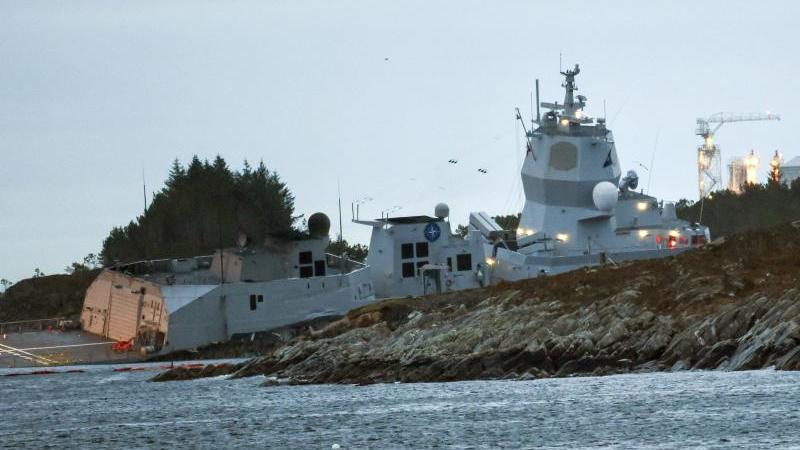 Norwegische Fregatte kollidiert nach Nato-Manöver mit Tanker Kollision