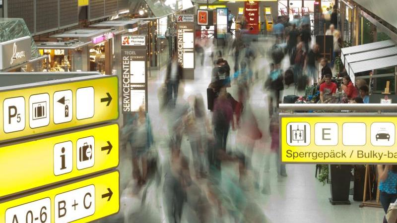 BER-Untersuchungsausschuss besichtigt Flughafen Tegel Flughafen Tegel