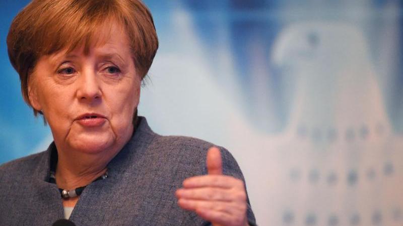 Besuch: Merkel bei Meisterfeier der Handwerkskammer Bundeskanzlerin Angela Merkel (CDU)