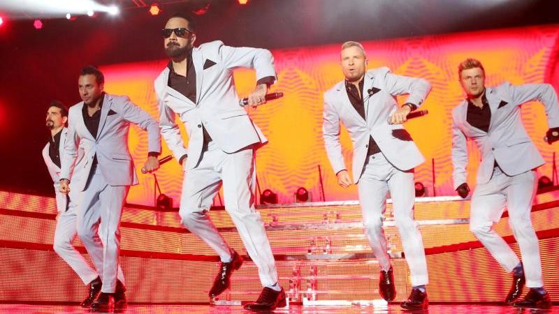 Backstreet Boys starten Deutschland-Tour in Hannover Backstreet Boys auf der Bühne