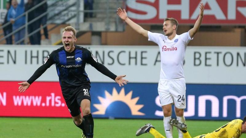 Paderborn und Kiel trennen sich in turbulenter Partie 4:4 Jubel bei Paderborn
